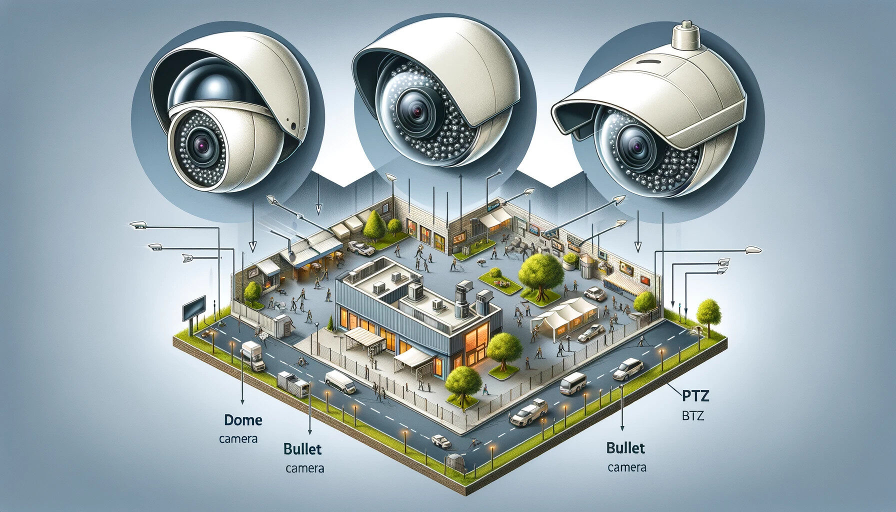 Typy CCTV kamer